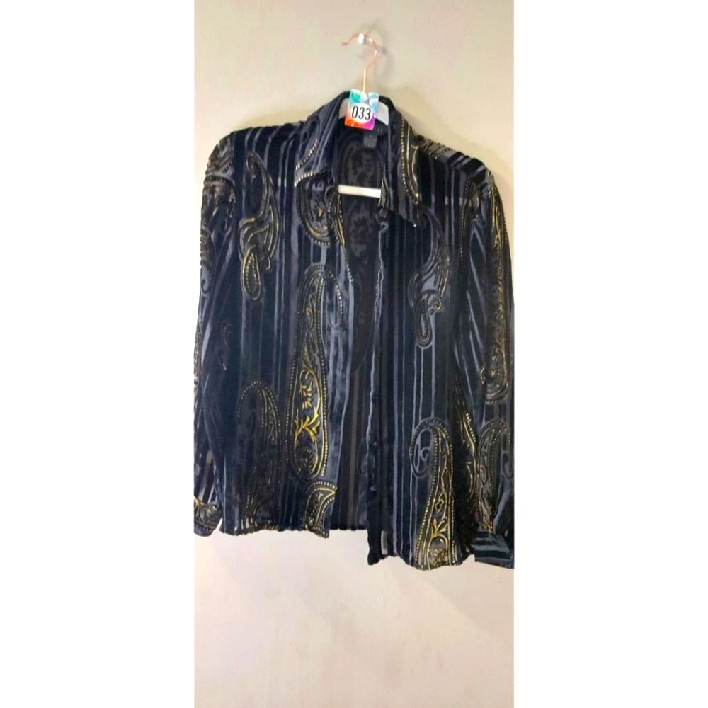 Sheer Button-down